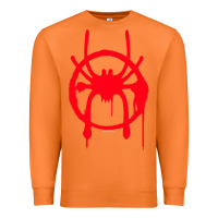 Carrot spiderverse miles symbol tag t shirt Premium Sweatshirt - artisFamous