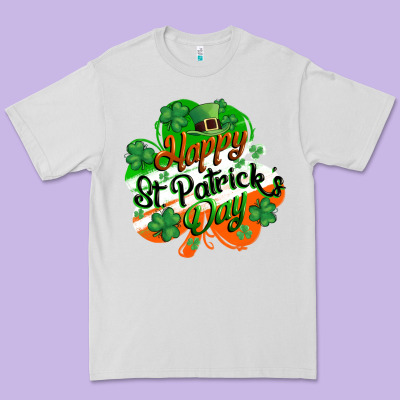 Happy St. Patrick's Day Premium Tee Designed By Cowgirlartshop