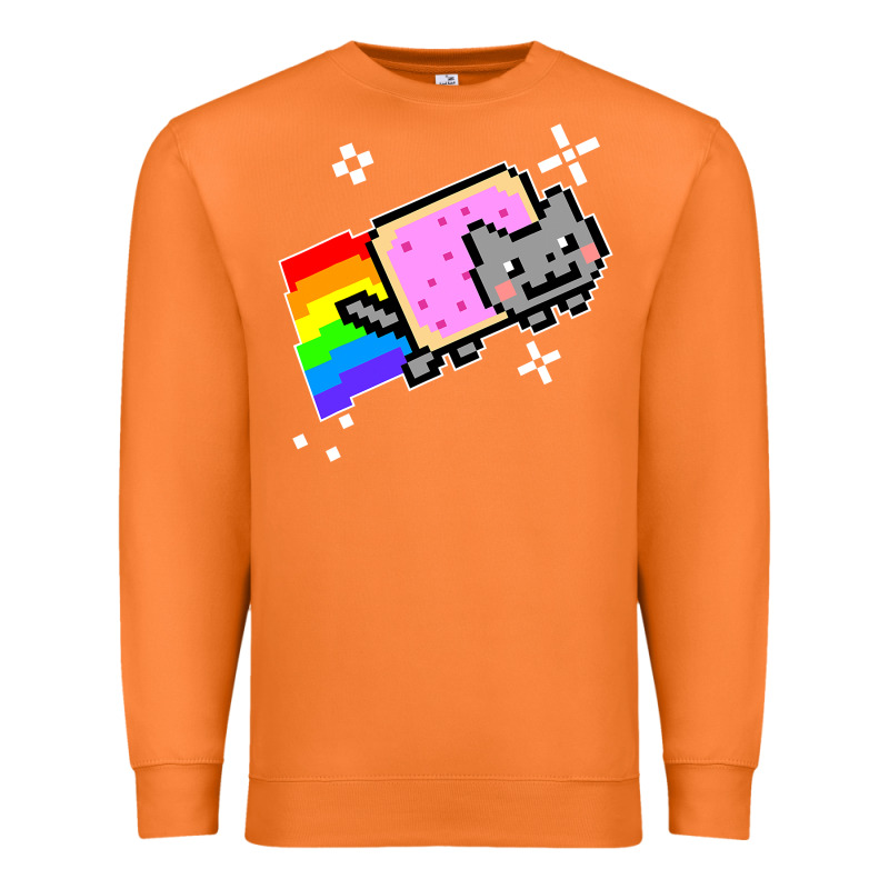 Nyan Cat T Shirt Premium Sweatshirt by artisFamous | Teevron