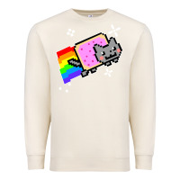 Sandshell nyan cat t shirt Premium Sweatshirt - artisFamous