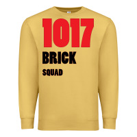 Antique Gold 1017 Brick Squad Black Red Premium Sweatshirt - artisFamous