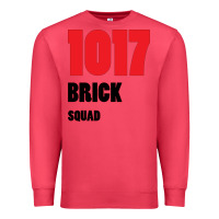Cardinal 1017 Brick Squad Black Red Premium Sweatshirt - artisFamous