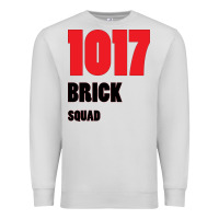 Dove Grey 1017 Brick Squad Black Red Premium Sweatshirt - artisFamous