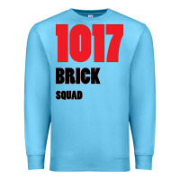 Ocean Blue 1017 Brick Squad Black Red Premium Sweatshirt - artisFamous