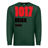 Sports Green 1017 Brick Squad Black Red Premium Sweatshirt - artisFamous