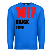 True Royal 1017 Brick Squad Black Red Premium Sweatshirt - artisFamous