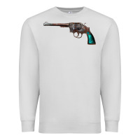 Revolver Handgun Premium Sweatshirt | Teevron