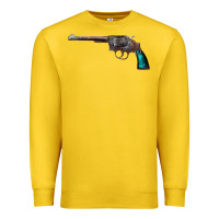 Lemon Revolver Handgun Premium Sweatshirt - artisFamous