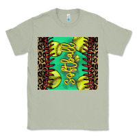 Matcha Softball leopard tumbler Classic Tee - HowdyJamesFarm
