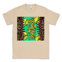 Mushroom Softball leopard tumbler Classic Tee - HowdyJamesFarm
