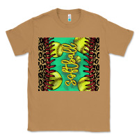 Toasted Coconut Softball leopard tumbler Classic Tee - HowdyJamesFarm