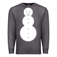 Charcoal Heather jeezy snowman funny shirt premium Premium Sweatshirt - artisFamous