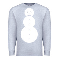 Heather Grey jeezy snowman funny shirt premium Premium Sweatshirt - artisFamous