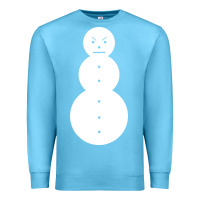 Ocean Blue jeezy snowman funny shirt premium Premium Sweatshirt - artisFamous