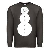 Smoke jeezy snowman funny shirt premium Premium Sweatshirt - artisFamous
