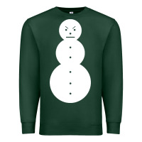 Sports Green jeezy snowman funny shirt premium Premium Sweatshirt - artisFamous