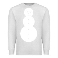 Oatmeal Heather jeezy snowman funny shirt premium Premium Sweatshirt - artisFamous
