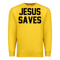 Lemon jesus saves christian faith trust in god lord christ Premium Sweatshirt - artisFamous
