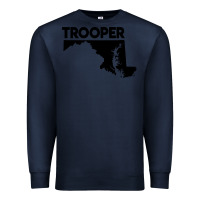 Navy maryland state trooper Premium Sweatshirt - artisFamous