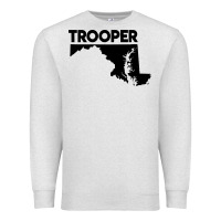 Oatmeal Heather maryland state trooper Premium Sweatshirt - artisFamous