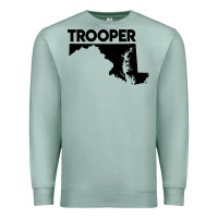 Seafoam maryland state trooper Premium Sweatshirt - artisFamous