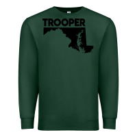 Sports Green maryland state trooper Premium Sweatshirt - artisFamous
