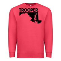 Cardinal maryland state trooper Premium Sweatshirt - artisFamous