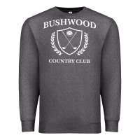 Charcoal Heather bushwood country club Premium Sweatshirt - artisFamous