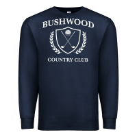 Navy bushwood country club Premium Sweatshirt - artisFamous