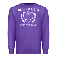 Purple bushwood country club Premium Sweatshirt - artisFamous