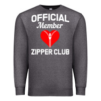 Charcoal Heather open heart surgery zipper club bypass get well recovery gift Premium Sweatshirt - artisFamous
