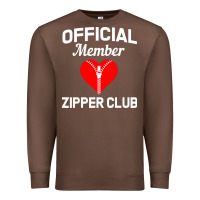 Chestnut open heart surgery zipper club bypass get well recovery gift Premium Sweatshirt - artisFamous