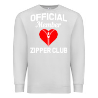 Dove Grey open heart surgery zipper club bypass get well recovery gift Premium Sweatshirt - artisFamous