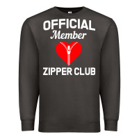 Smoke open heart surgery zipper club bypass get well recovery gift Premium Sweatshirt - artisFamous