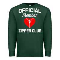 Sports Green open heart surgery zipper club bypass get well recovery gift Premium Sweatshirt - artisFamous