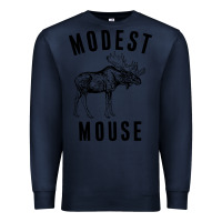 Navy modest mouse Premium Sweatshirt - artisFamous