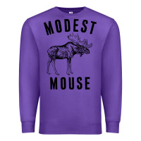 Purple modest mouse Premium Sweatshirt - artisFamous