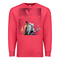 Cardinal valorant gaming design Premium Sweatshirt - artisFamous