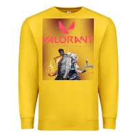 Lemon valorant gaming design Premium Sweatshirt - artisFamous