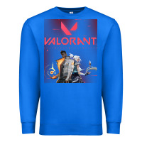 True Royal valorant gaming design Premium Sweatshirt - artisFamous