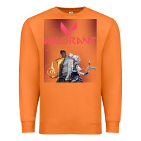 Carrot valorant gaming design Premium Sweatshirt - artisFamous