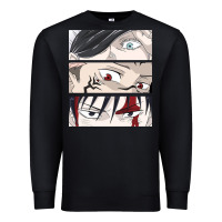 Black special price for printed anime tops Premium Sweatshirt - artisFamous
