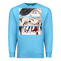 Ocean Blue special price for printed anime tops Premium Sweatshirt - artisFamous