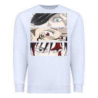 White special price for printed anime tops Premium Sweatshirt - artisFamous