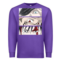 Purple special price for printed anime tops Premium Sweatshirt - artisFamous