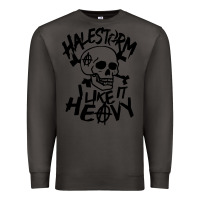 Smoke Skull I like It Heovy Halestorm Premium Sweatshirt - artisFamous