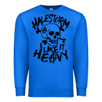 True Royal Skull I like It Heovy Halestorm Premium Sweatshirt - artisFamous