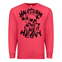 Cardinal Skull I like It Heovy Halestorm Premium Sweatshirt - artisFamous