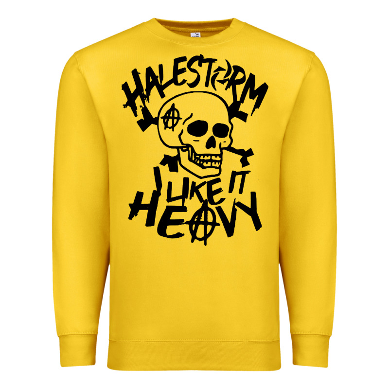 Skull I Like It Heovy Halestorm Premium Sweatshirt by artisFamous | Teevron