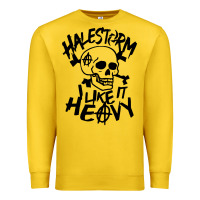 Lemon Skull I like It Heovy Halestorm Premium Sweatshirt - artisFamous